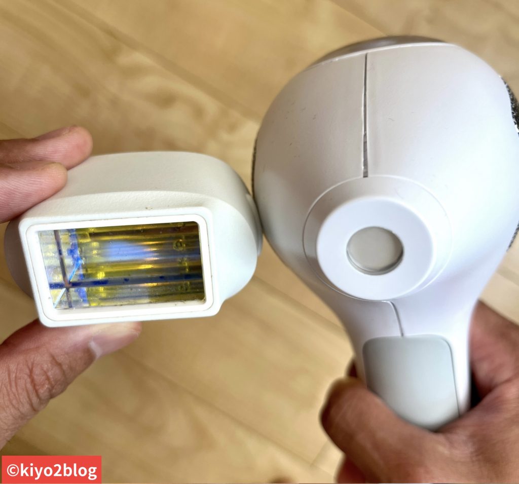 トリアとケノンの照射面積の違い